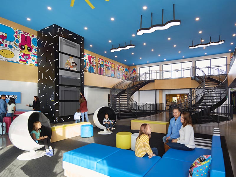 Cartoon Network Hotel: See inside the colorful Pennsylvania hotel